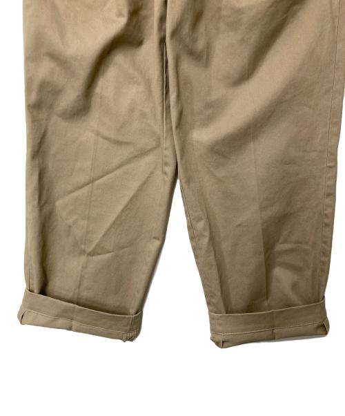 Oblada（オブラダ）Oblada (オブラダ) ツータックパンツ ベージュ サイズ:W24の古着・服飾アイテム