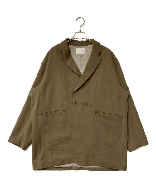 LAATO（ラート）LAATO (ラート) over jacket ブラウン サイズ:FREEの古着・服飾アイテム