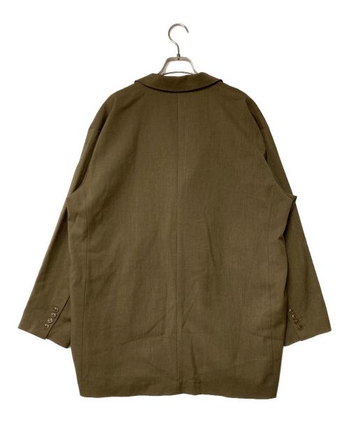 LAATO（ラート）LAATO (ラート) over jacket ブラウン サイズ:FREEの古着・服飾アイテム