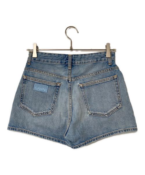 GANNI（ガニー）GANNI (ガニー) ショートデニムパンツ インディゴ サイズ:27の古着・服飾アイテム