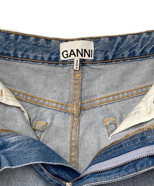 GANNI（ガニー）GANNI (ガニー) ショートデニムパンツ インディゴ サイズ:27の古着・服飾アイテム