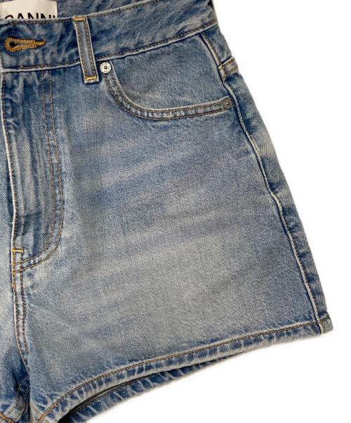 GANNI（ガニー）GANNI (ガニー) ショートデニムパンツ インディゴ サイズ:27の古着・服飾アイテム