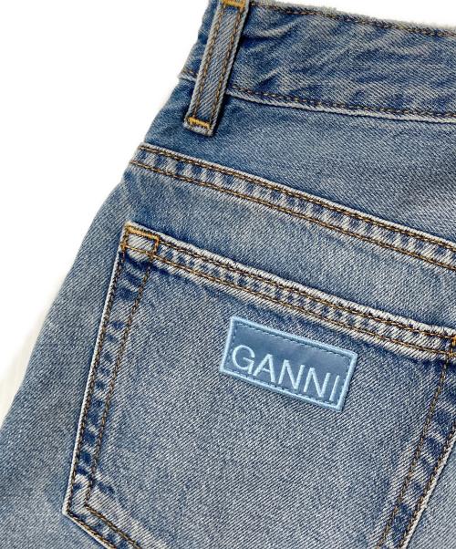 GANNI（ガニー）GANNI (ガニー) ショートデニムパンツ インディゴ サイズ:27の古着・服飾アイテム