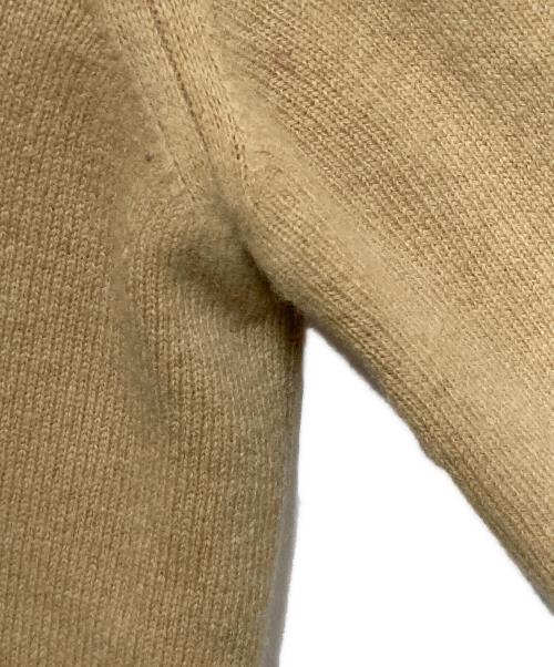 PLAY COMME des GARCONS（プレイコムデギャルソン）PLAY COMME des GARCONS (プレイコムデギャルソン) ウールカーディガン ベージュ サイズ:Mの古着・服飾アイテム