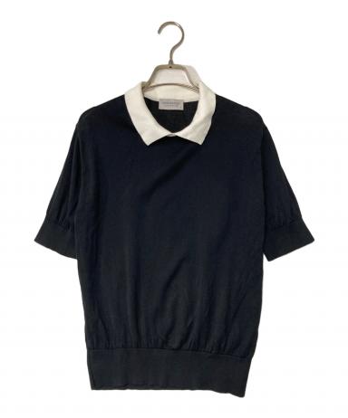 中古・古着通販】JOHN SMEDLEY (ジョンスメドレー) ニットポロシャツ 中古・古着通販】JOHN SMEDLEY (ジョンスメドレー) ニットポロシャツ