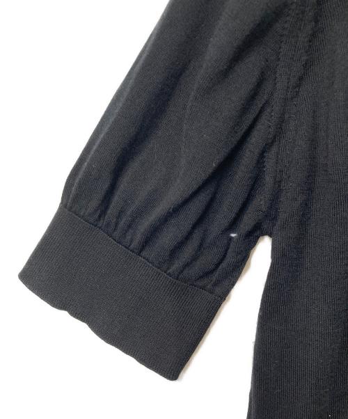 JOHN SMEDLEY（ジョンスメドレー）JOHN SMEDLEY (ジョンスメドレー) ニットポロシャツ ブラック サイズ:Ｍの古着・服飾アイテム