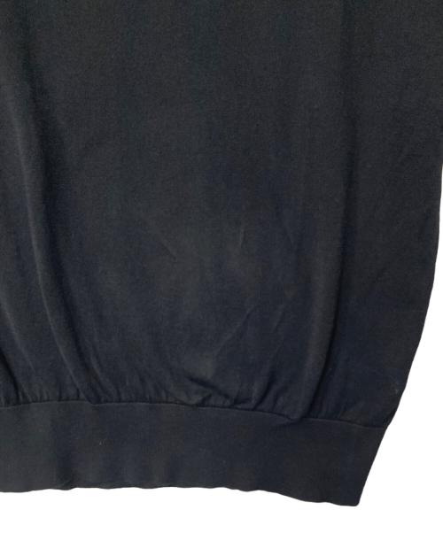 JOHN SMEDLEY（ジョンスメドレー）JOHN SMEDLEY (ジョンスメドレー) ニットポロシャツ ブラック サイズ:Ｍの古着・服飾アイテム