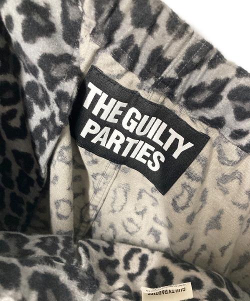 WACKO MARIA（ワコマリア）WACKO MARIA (ワコマリア) レオパード柄ハーフパンツ グレー×ブラック サイズ:Lの古着・服飾アイテム