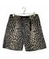 WACKO MARIA（ワコマリア）の古着「レオパード柄ハーフパンツ」｜グレー×ブラック