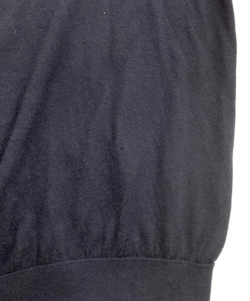 JOHN SMEDLEY（ジョンスメドレー）JOHN SMEDLEY (ジョンスメドレー) コットンカーディガン ネイビー サイズ:Lの古着・服飾アイテム