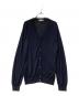 JOHN SMEDLEY（ジョンスメドレー）の古着「コットンカーディガン」｜ネイビー
