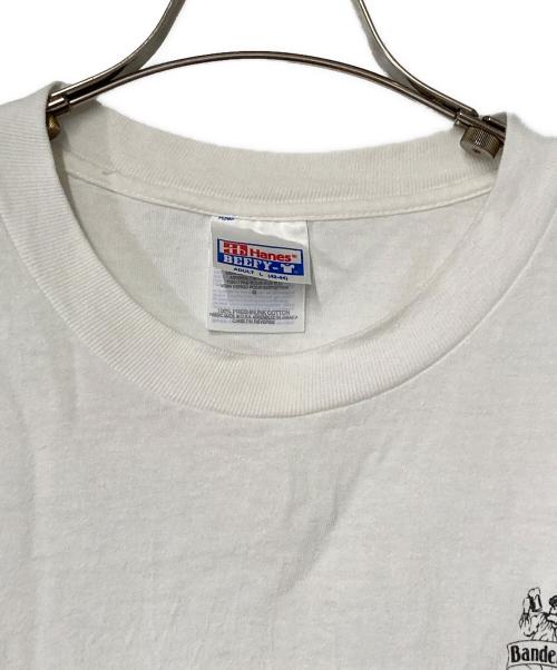 Hanes（ヘインズ）Hanes (ヘインズ) 90's プリントTシャツ bandersnatch pre-funk party November 11, 1997 ホワイト サイズ:L （42-44）の古着・服飾アイテム