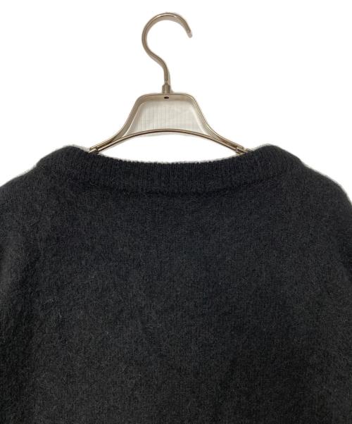Acne studios（アクネ ストゥディオス）ACNE STUDIOS (アクネ ストゥディオス) モヘヤ混クルーネックニット ブラック サイズ:XSの古着・服飾アイテム