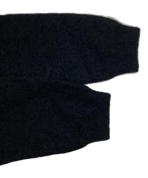 Acne studios（アクネ ストゥディオス）ACNE STUDIOS (アクネ ストゥディオス) モヘヤ混クルーネックニット ブラック サイズ:XSの古着・服飾アイテム