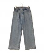 U by SPICK&SPANユー バイ スピック＆スパン）の古着「ADELE デニムパンツ」｜インディゴ