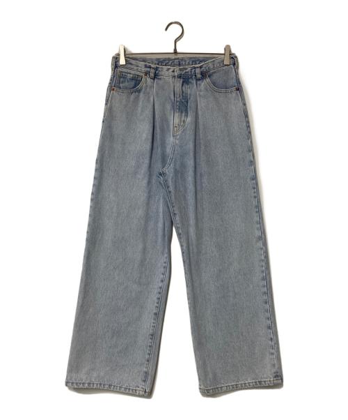 U by SPICK&SPAN（ユー バイ スピック＆スパン）U by Spick&Span (ユー バイ スピック＆スパン) ADELE デニムパンツ インディゴ サイズ:26の古着・服飾アイテム