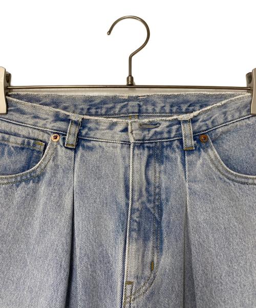 U by SPICK&SPAN（ユー バイ スピック＆スパン）U by Spick&Span (ユー バイ スピック＆スパン) ADELE デニムパンツ インディゴ サイズ:26の古着・服飾アイテム