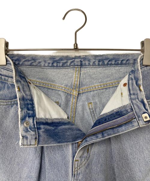 U by SPICK&SPAN（ユー バイ スピック＆スパン）U by Spick&Span (ユー バイ スピック＆スパン) ADELE デニムパンツ インディゴ サイズ:26の古着・服飾アイテム