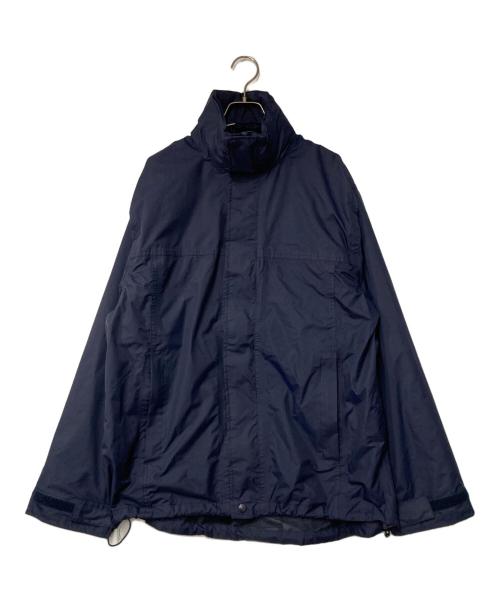 GS THE ULTIMATE EXPERIENCE（ジーエス ジ アルティメイト エクスペリエンス）GS THE ULTIMATE EXPERIENCE (ジーエス ジ アルティメイト エクスペリエンス) スタンドカラージャケット ナイロンジャケット ネイビー サイズ:Mの古着・服飾アイテム