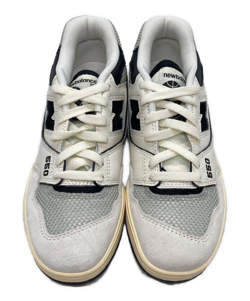 NEW BALANCE（ニューバランス）NEW BALANCE (ニューバランス) BB550CPC スニーカー ホワイト×グレー サイズ:US5.5/23.5cmの古着・服飾アイテム