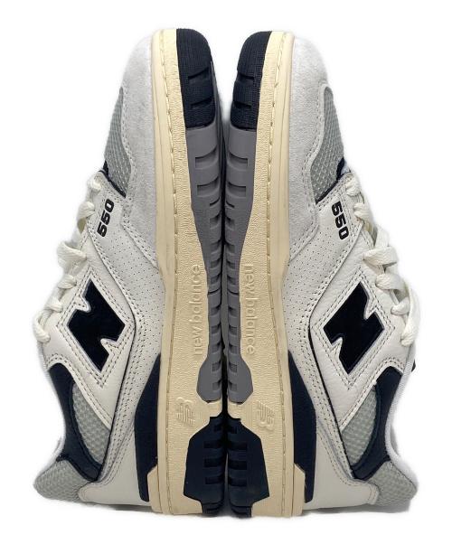 NEW BALANCE（ニューバランス）NEW BALANCE (ニューバランス) BB550CPC スニーカー ホワイト×グレー サイズ:US5.5/23.5cmの古着・服飾アイテム