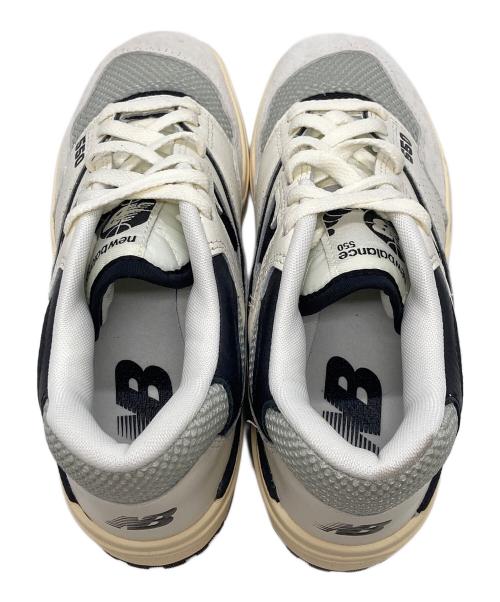 NEW BALANCE（ニューバランス）NEW BALANCE (ニューバランス) BB550CPC スニーカー ホワイト×グレー サイズ:US5.5/23.5cmの古着・服飾アイテム