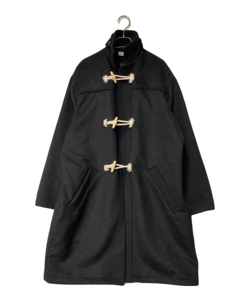 BROKEN BASE（ブロークンベース）BROKEN BASE (ブロークンベース) ダッフルコート ブラック サイズ:Ｍの古着・服飾アイテム