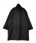 BROKEN BASE (ブロークンベース) ダッフルコート ブラック サイズ:Ｍ：3000円