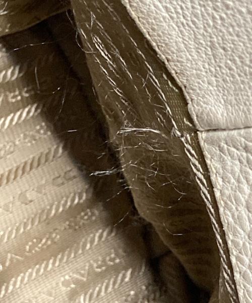 PRADA（プラダ）PRADA (プラダ) ジャガードロゴトートバッグ ベージュの古着・服飾アイテム