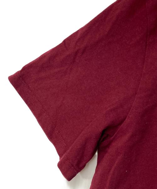 A.P.C.（アーペーセー）A.P.C. (アーペーセー) ロゴ刺繍Tシャツ ボルドー サイズ:XSの古着・服飾アイテム