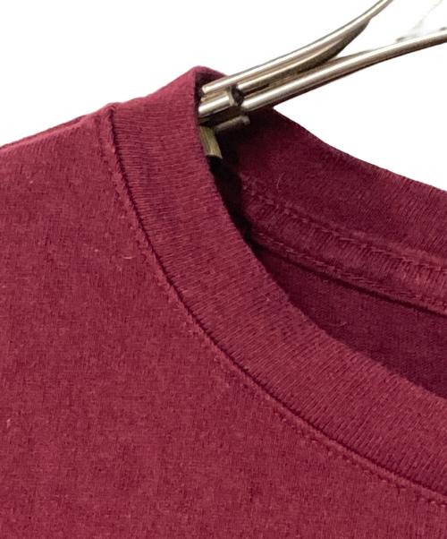 A.P.C.（アーペーセー）A.P.C. (アーペーセー) ロゴ刺繍Tシャツ ボルドー サイズ:XSの古着・服飾アイテム