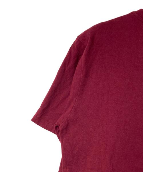 A.P.C.（アーペーセー）A.P.C. (アーペーセー) ロゴ刺繍Tシャツ ボルドー サイズ:XSの古着・服飾アイテム