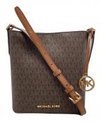 MICHAEL KORSマイケル・コース）の古着「キンバリー シグネチャー スモール バケット ショルダーバッグ」｜ブラウン