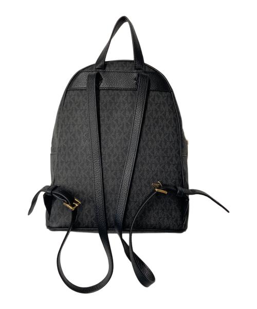 MICHAEL KORS（マイケル・コース）MICHAEL KORS (マイケルコース) ABBEY BACKPACK ブラック×グレーの古着・服飾アイテム