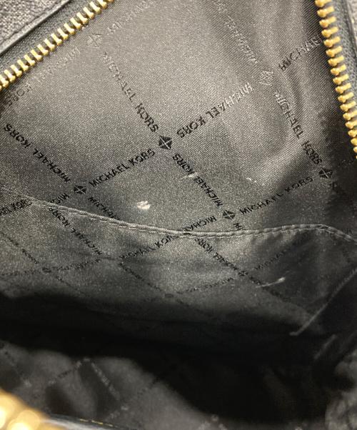 MICHAEL KORS（マイケル・コース）MICHAEL KORS (マイケルコース) ABBEY BACKPACK ブラック×グレーの古着・服飾アイテム