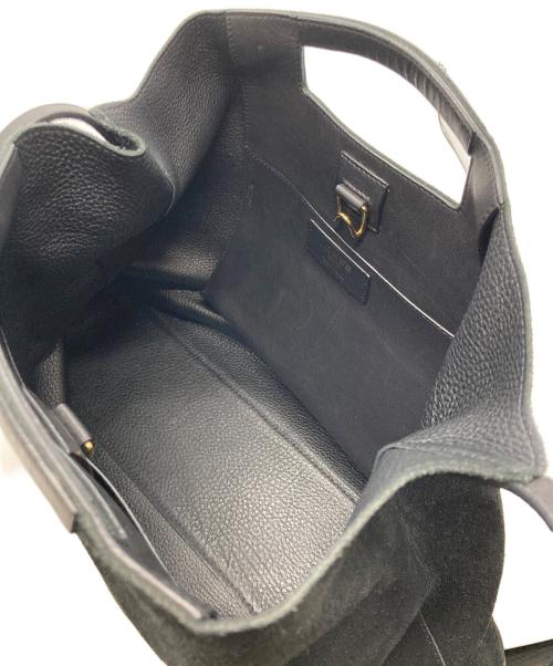 LOEWE（ロエベ）LOEWE (ロエベ) 2WAY スエードショルダーバッグ ブラックの古着・服飾アイテム