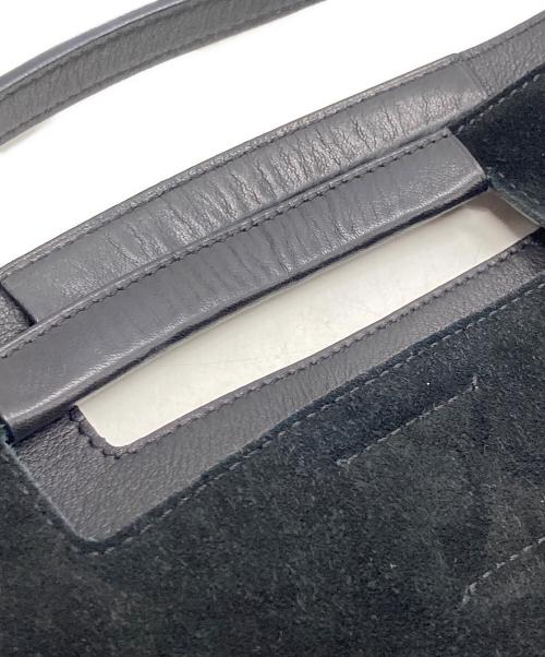 LOEWE（ロエベ）LOEWE (ロエベ) 2WAY スエードショルダーバッグ ブラックの古着・服飾アイテム