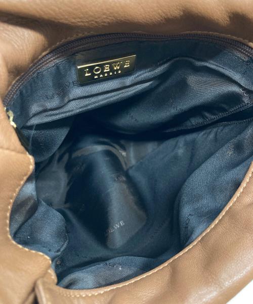 LOEWE（ロエベ）LOEWE (ロエベ) アナグラム ワンショルダートートバッグ ブラウンの古着・服飾アイテム