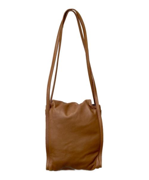 LOEWE（ロエベ）LOEWE (ロエベ) アナグラム ワンショルダートートバッグ ブラウンの古着・服飾アイテム
