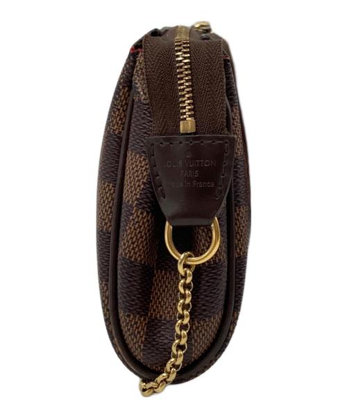 LOUIS VUITTON（ルイ ヴィトン）LOUIS VUITTON (ルイ ヴィトン) ダミエ エヴァ チェーンワンショルダーバッグ ブラウンの古着・服飾アイテム