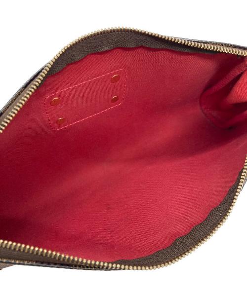 LOUIS VUITTON（ルイ ヴィトン）LOUIS VUITTON (ルイ ヴィトン) ダミエ エヴァ チェーンワンショルダーバッグ ブラウンの古着・服飾アイテム