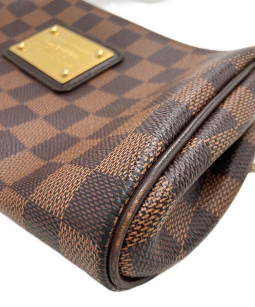 LOUIS VUITTON（ルイ ヴィトン）LOUIS VUITTON (ルイ ヴィトン) ダミエ エヴァ チェーンワンショルダーバッグ ブラウンの古着・服飾アイテム