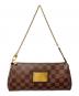 LOUIS VUITTON（ルイ ヴィトン）の古着「ダミエ エヴァ チェーンワンショルダーバッグ」｜ブラウン