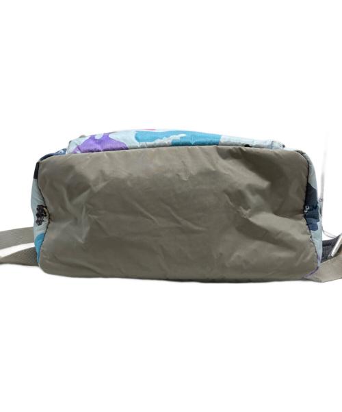 OLLEBOREBLA（アルベロベロ）OLLEBOREBLA (アルベロベロ) 総柄リュック ブルーの古着・服飾アイテム