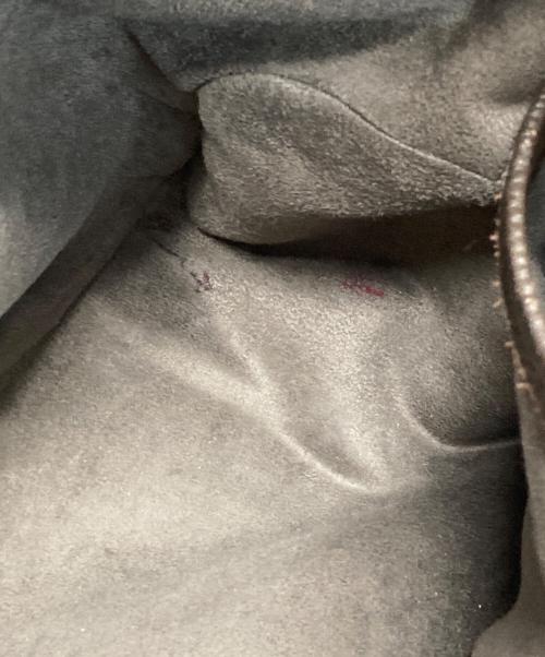 PELLE MORBIDA（ペッレモルビダ）PELLE MORBIDA (ペッレモルビダ) 2WAYフラップトートバッグ 日本製 ブラック×ブラウンの古着・服飾アイテム