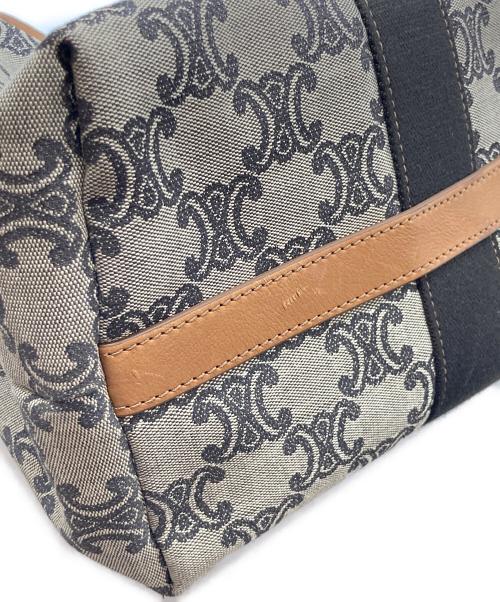 CELINE（セリーヌ）CELINE (セリーヌ) マカダムキャンバストートバッグ ブラウンの古着・服飾アイテム