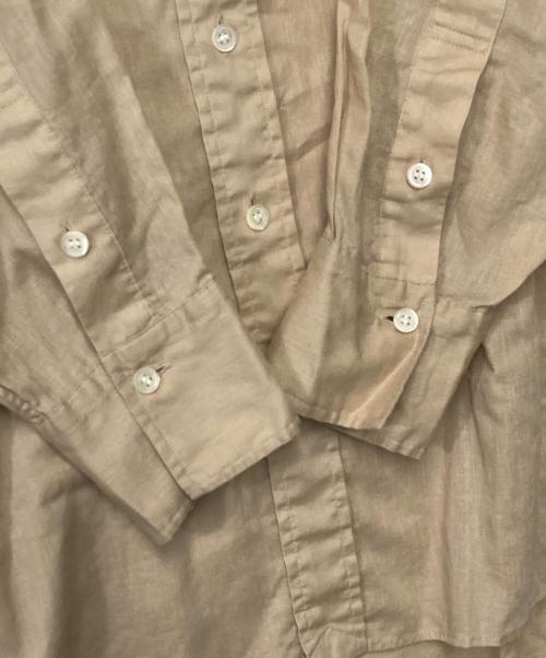 Spick and Span（スピック＆スパン）Spick and Span (スピックアンドスパン) コットンリネンルーズシャツ 24050200307210 ベージュ サイズ:-の古着・服飾アイテム