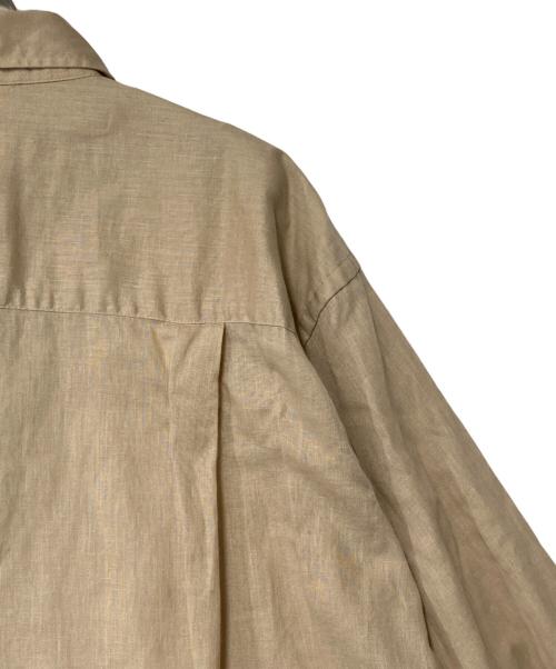 Spick and Span（スピック＆スパン）Spick and Span (スピックアンドスパン) コットンリネンルーズシャツ 24050200307210 ベージュ サイズ:-の古着・服飾アイテム