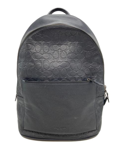 COACH（コーチ）COACH (コーチ) シグネチャリュック C1071 ネイビーの古着・服飾アイテム