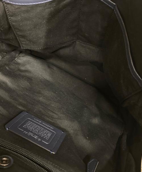 COACH（コーチ）COACH (コーチ) シグネチャリュック C1071 ネイビーの古着・服飾アイテム